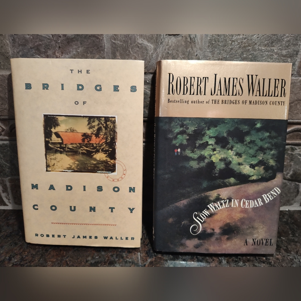 Bridges Of Madison Co/Slow Waltz in Cedar Bend Hardcovers By Robert James Waller